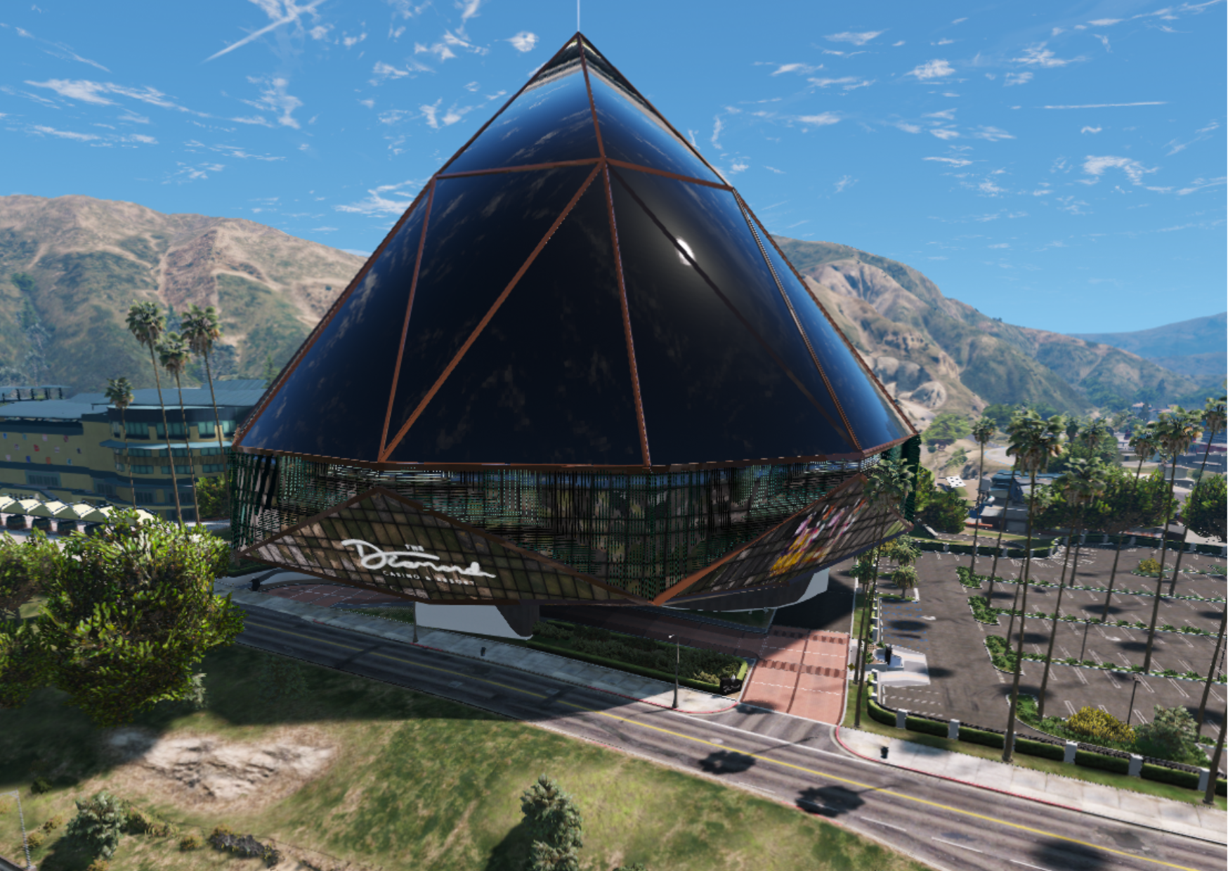 Entrée du Diamond Casino