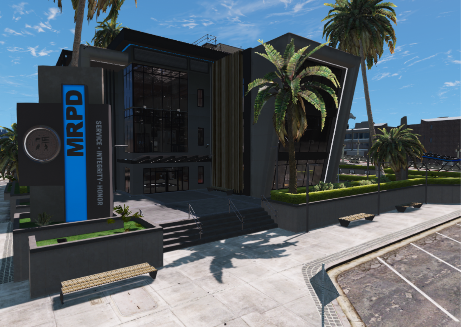 Patrouille du LSPD en ville